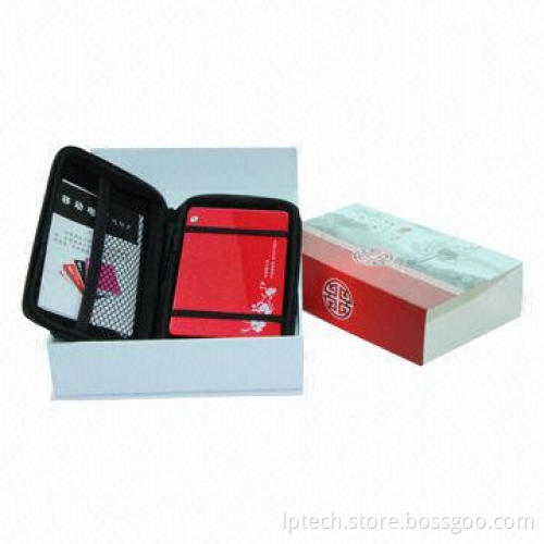 5000mAh Capacity, Portable Power Station for iPad, 5V, 1A 5V, 2A